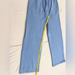 Aritzia  TNA Sweatfleece Cozy Fleece Boyfriend Pant - French Blue - S Photo 8