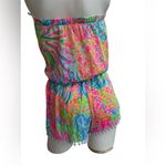 Lilly Pulitzer Multicolor Strapless Romper Photo 2