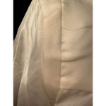 Sandro  White Long Sleeve Button-Up Blouse, Medium (NWT) Photo 5