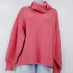 VICI Coral Turtle Neck Pullover Knit Sweater Photo 0