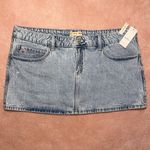 Limited Edition 25 Years Of Hollister Denim Micro Mini Skort NWT Photo 1