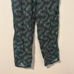Anthropologie Hei Hei  Pants XS Blue Geometric Harem Drawstring Lounge Casual Photo 0