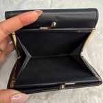 Coach Vintage  Black Kisslock Med Wallet Photo 3