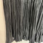 Vtg Y2K S Small Longhorn Western Skirt Tiered Whimsygoth Peasant Boho Fairy Black Photo 3