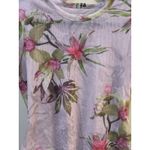 AllSaints‎ Pink Ellie Pink Floral Print Mesh T Photo 4