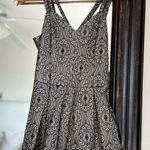She & Sky  Black Lace Overlay Cross Back Romper New With Tags Photo 0