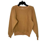 Treasure & Bond  Brushed Fleece Sweatshirt‎ in Tan Doe S NEW Photo 1