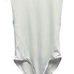 ZARA  Sleeveless Structured Shoulder Bodysuit White size Medium NWT Photo 0