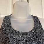 Athleta  Marbled Black Gray and White Racerback Sports Bra M Medium Photo 4