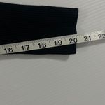 Free People  Black Top Lace Long Sleeves XXS Oversized Waffle Knit Spring Valley Photo 6