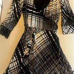 Marc New York - stylish black, gray and white Wrap dress Photo 0