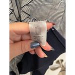 Talbots striped button down 3/4 cardigan size small petite Photo 2