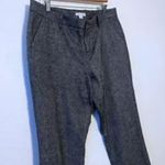 Garnet Hill  Women’s Size 14 Gray Wool Blend Dress Pants Photo 2