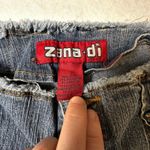 Zana Di Y2K Low-rise Vtg Jeans Raw Hem Bootcut Sz 3 denim Photo 3