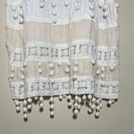 Trina Turk Crochet and Silk Pom Pom Trim Tank Photo 3