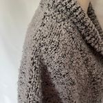 Vtg Y2K Side Effects Marled Cardigan Womens Sweater Sz M Chunky Knit Grandpa Black Size L Photo 4