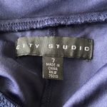 City Studios City Studio Blue Lace Mini Skirt Photo 3