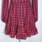 B Darlin Burgundy Tiered Ruffle Mini Party Dress NWT Size 1 Wedding Guest Dress Photo 3