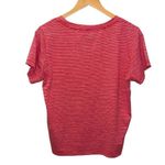 NFL Team Apparel  Womens New England Patriots Space Dye T-Shirt Red Size Large‎ Photo 2