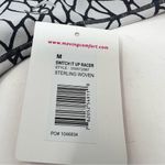 Moving Comfort Switch it up Racer sports bra in Sterling Woven size M Medium NWT Photo 5