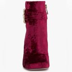 Jessica Simpson NEW Luminna Suede Rhinestone Booties Boots 8.5 $159 Photo 2