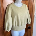 Lululemon Textured Crewneck Pullover Color is a Dew Green Size 4 Photo 2