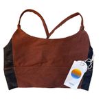 Vuori  Womens Aspire Elevation Sports Bra Activewear Sz Small Color Cedar Heather Photo 0