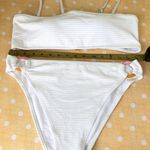 Cabana Del Sol NEW  White Swimsuit Bikini size XL Photo 8