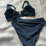 Adore Me 2 piece swimsuit bikini dark denim blue Women's SIZE XL new Photo 3