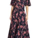 Fame and Partners NWT The Meyer Floral Print Maxi Gown Dress Size 0 Photo 0