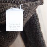 Berretti Womens Cardigan Size M Brown Wool Mohair Preppy Quiet Luxury Old Money Size M Photo 6