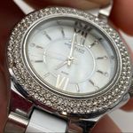 Anne Klein  Watch‎ Mother of Pearl Pave ceramic Photo 5