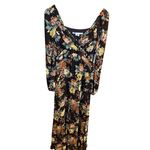 Veronica Beard NWT Veronica‎ Beard Floral Flower Silk Long Sleeve Dress Pink Boho Women 4 Photo 4