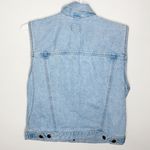 Liz Claiborne Vintage light wash denim vest size S Photo 21
