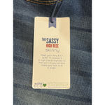 Wallflower Jeans Womens Juniors 1 Flirty Curvy High Rise Skinny Blue $44 MSRP Size undefined Photo 10