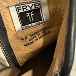 Frye  Malorie Knotted Short Boots Black Leather, Sz 6 Photo 13