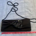 La Regale vintage black envelope evening purse. Photo 8