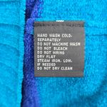 Erika Multicolor Block Stripe Electric Cozy Rockstar Preppy Pullover Sweater XL Blue Photo 10