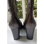 Nine & Co. NCPHILLIPEK" Womens Size 9.5 Leather Ankle Bootie Side Zip Buckle Y2K Photo 4