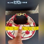 Coach Cherry Print Shoulder Bag in White and Red. #2 Photo 10