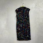 Kasper  Black Sleeveless Midi Sheath Dress Sz 12 Photo 8