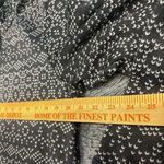 Stan Herman Sweater Jacket Size Large Fleece Lined Zip Gray White‎ Geometric Photo 2