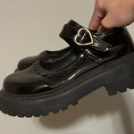Mary Jane Platform Heels Black Size 5.5 Photo 0