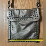 Metallic Leather Studded Cross Photo 9