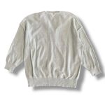 Peach Love California Sage Henley Sweater Womens M Soft Knit Pullover Ribbed Hem Photo 4