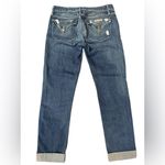 Hudson Jeans  Women's Straight Leg in Distressed Blue Photo 1