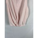 Aerie  Twist Bottom Pink Knit Tank Size Small Photo 1