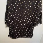 Lilly Pulitzer Caroline Silk Tunic Dress Black Gold Photo 10