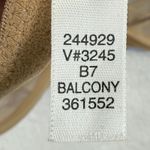 Lands' End  Intimates Balcony Bra 36D Light‎ Purple Floral Lace Lingerie Photo 4