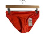 Trina Turk Tab Side Flame Red Orange Hipster Bikini Swimsuit Bottoms Size 4 Photo 1